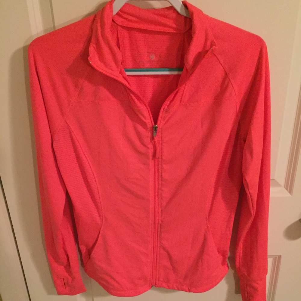 Tangerine Orange and a Blue Zip-up Size Medium